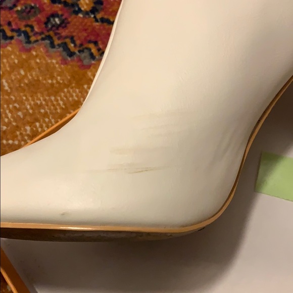 White Public Desire Booties - Picture 7 of 7